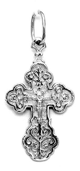 Крест серебряный Ag 925, коллекция Иваново, Родий, 1,8 гр. КРС02242576