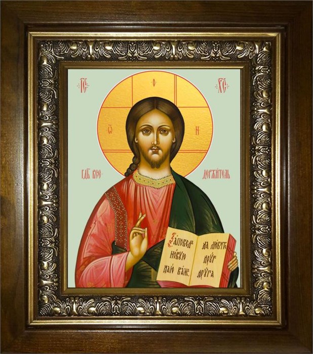 Господь Вседержитель 14х18 в киоте 20х24 km_25_214