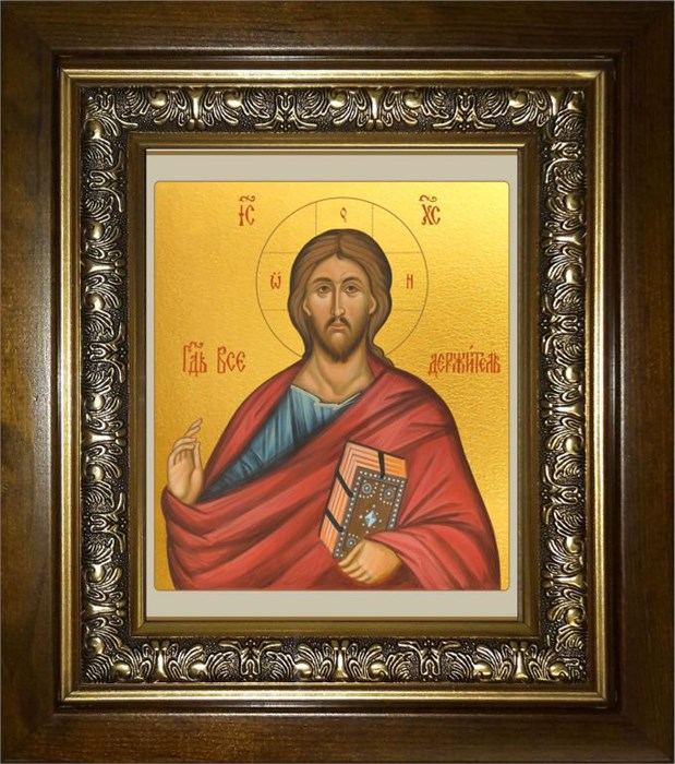 Господь Вседержитель 14х18 в киоте 20х24 km_25_224