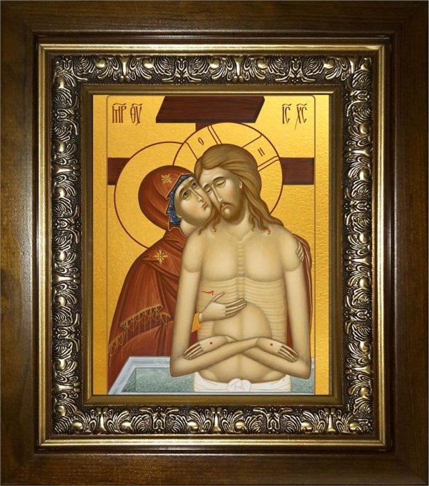 Не рыдай Мене, Мати 14х18 в киоте 20х24 km_25_528