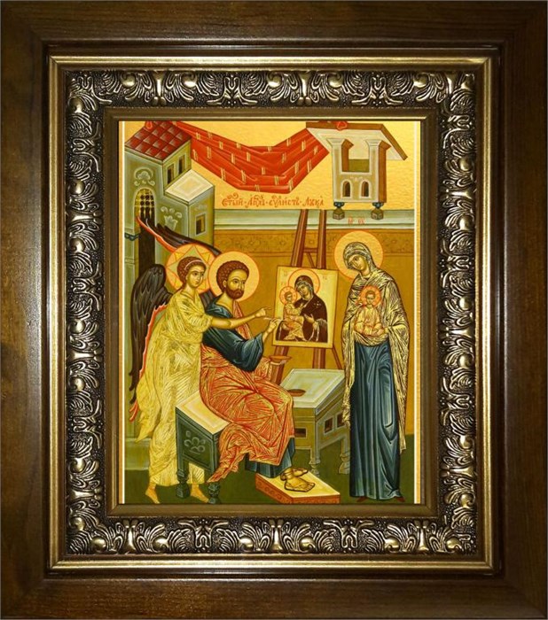 Лука апостол 14х18 в киоте 20х24 km_25_714