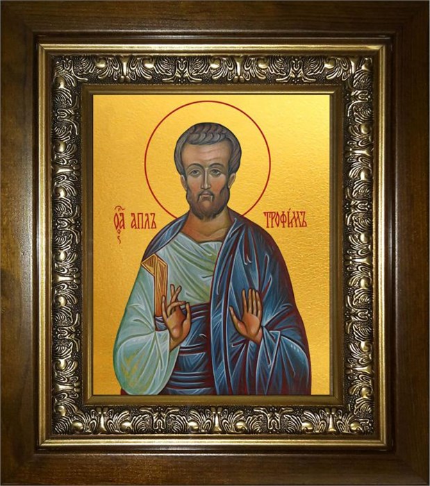 Трофим апостол от семидесяти 14х18 в киоте 20х24 km_25_715