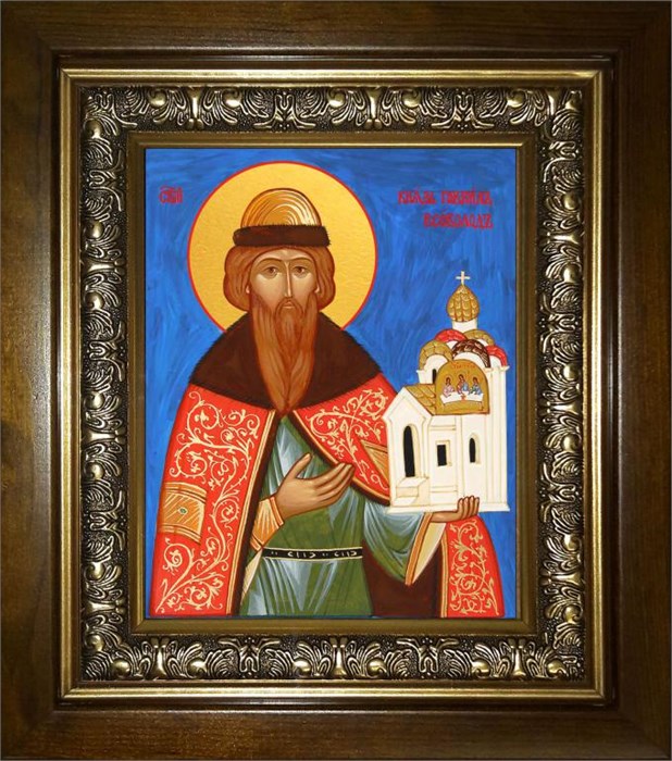 Всеволод Псковский 14х18 в киоте 20х24 km_25_729