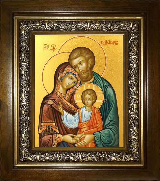 Святое Семейство 14х18 в киоте 20х24 km_25_788
