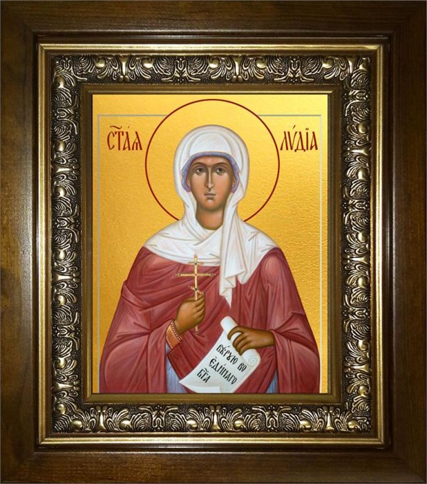 Лидия мученица 14х18 в киоте 20х24 km_25_944