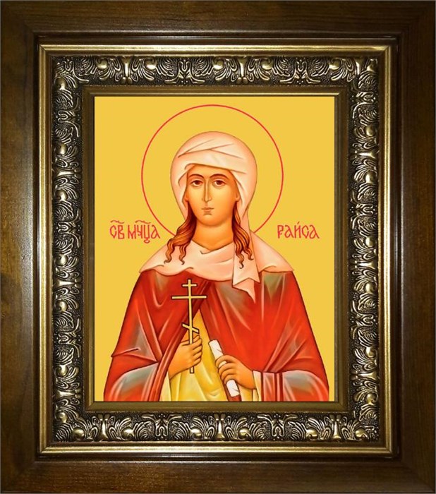 Раиса (Ираида) Александрийская 14х18 в киоте 20х24 km_25_977