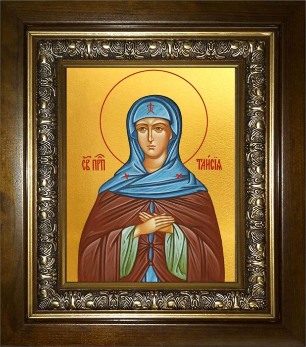 Таисия Египетская преподобная 14х18 в киоте 20х24 km_25_1022