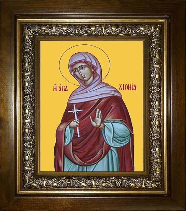 Хиония Аквилейская 14х18 в киоте 20х24 km_25_1067