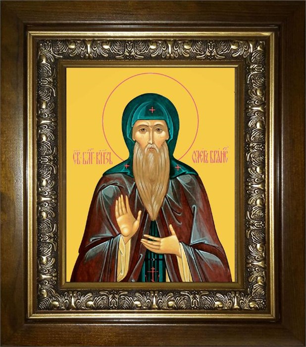 Олег Брянский благоверный князь 14х18 в киоте 20х24 km_25_1093