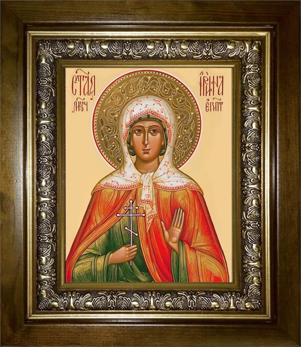 Ирина Египетская, мученица 14х18 в киоте 20х24 km_25_1223