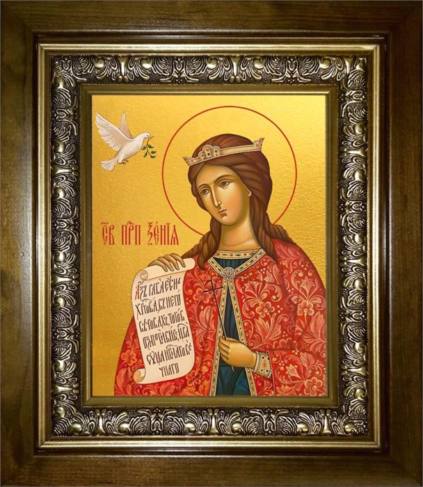 Ксения преподобная 14х18 в киоте 20х24 km_25_1240