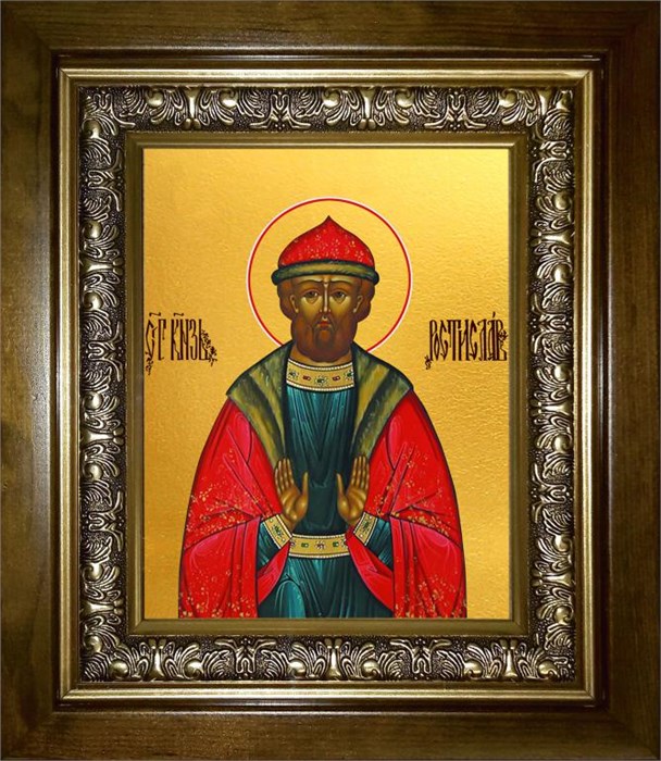 Ростислав Мстиславович, Святой благоверный князь Смоленский 14х18 в киоте 20х24 km_25_1285