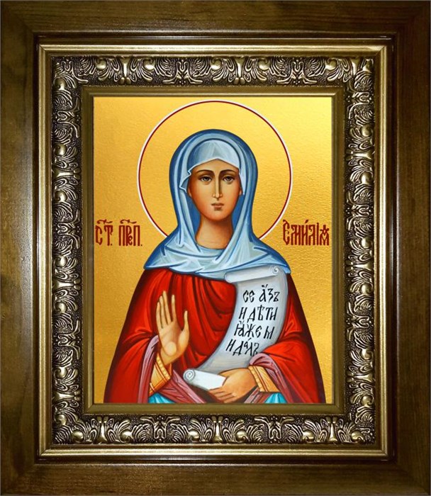 Эмилия Кесарийская, мученица 14х18 в киоте 20х24 km_25_1331