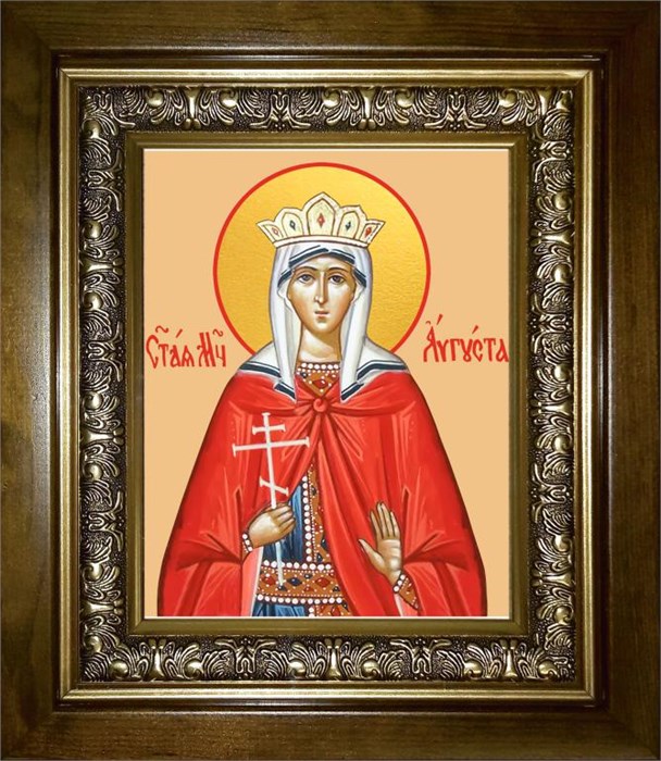 Августа Святая 14х18 в киоте 20х24 km_25_1337