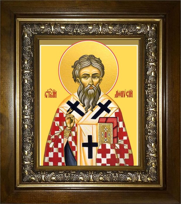 Роман Сладкопевец преподобный 18х24 в киоте 24х30 km_25_1715