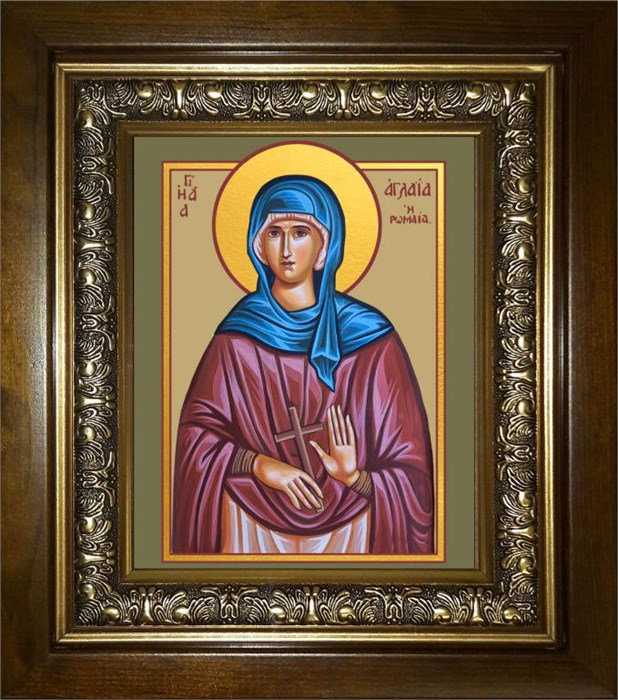 Аглаида Римская 18х24 в киоте 24х30 km_25_1758