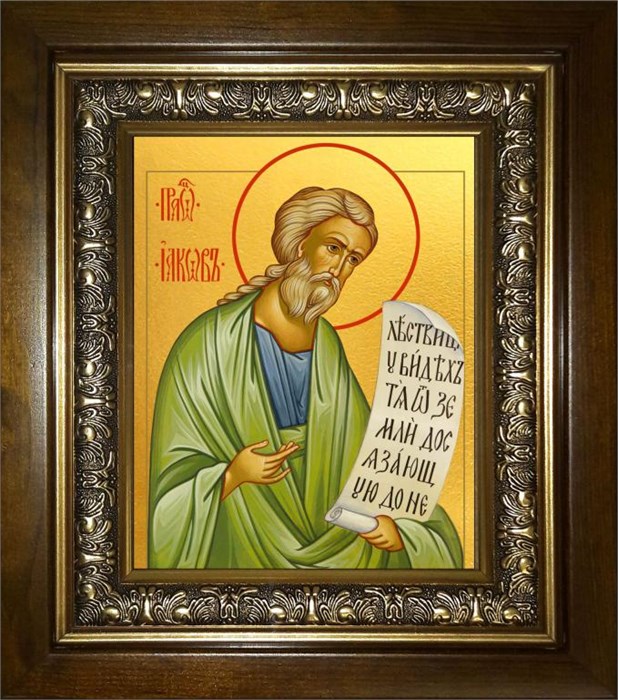 Иаков (Яков), брат Господень, апостол 18х24 в киоте 24х30 km_25_1851
