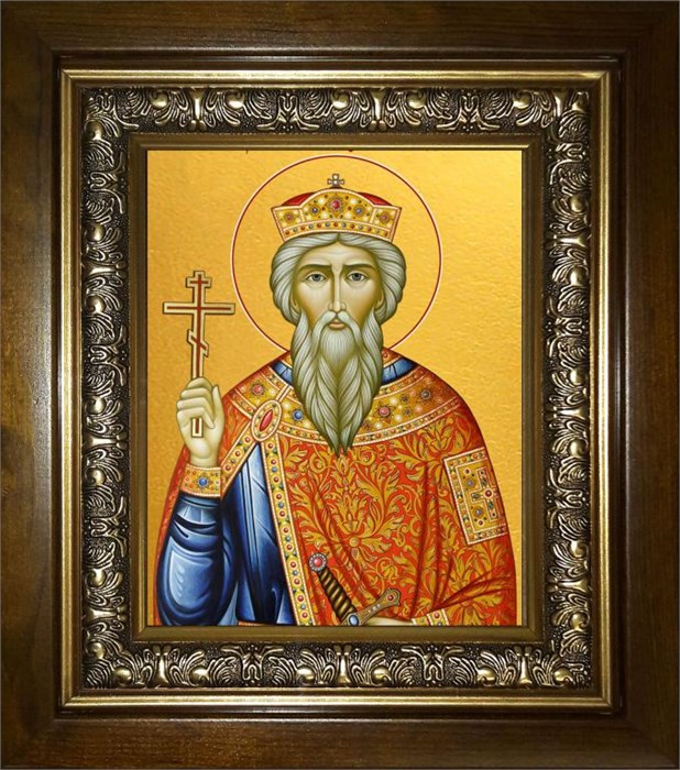 Владимир равноапостольный, Великий князь 18х24 в киоте 24х30 km_25_1864