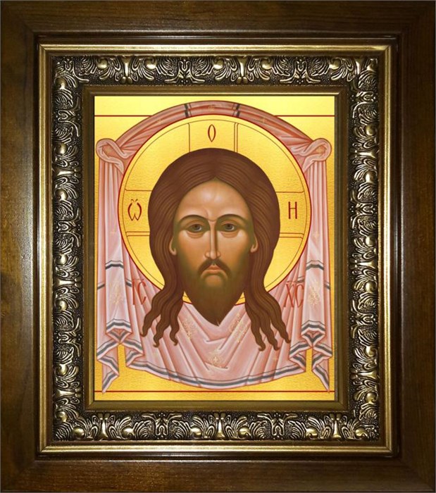 Спас Нерукотворный 18х24 в киоте 24х30 km_25_1874