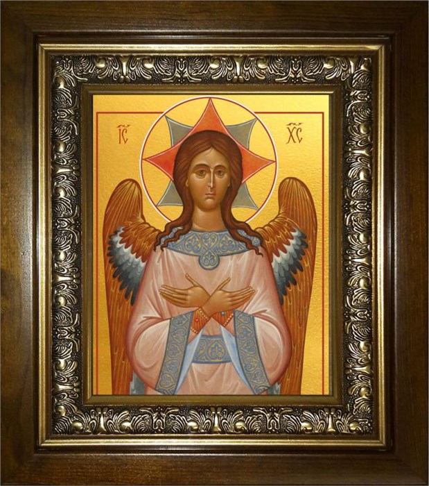 Спас Благое Молчание 18х24 в киоте 24х30 km_25_1880