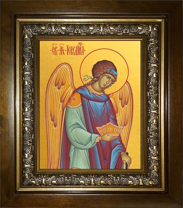 Иегудиил Архангел 18х24 в киоте 24х30 km_25_1898