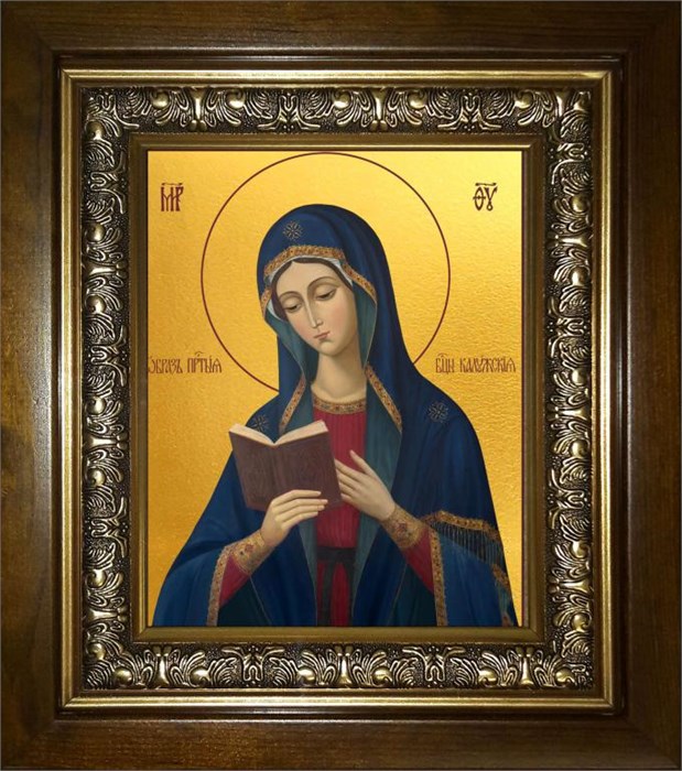 Калужская икона Божией Матери 18х24 в киоте 24х30 km_25_1978