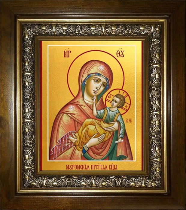 Муромская икона Божией Матери 18х24 в киоте 24х30 km_25_2010