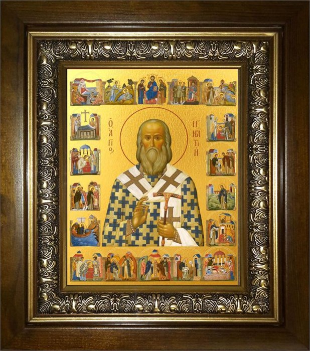 Игнатий (Брянчанинов) святитель, епископ Ставропольский и Кавказский 18х24 в киоте 24х30 km_25_2163