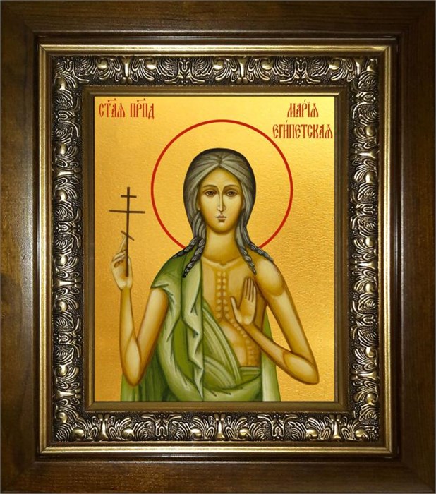 Мария Египетская, преподобная 18х24 в киоте 24х30 km_25_2231