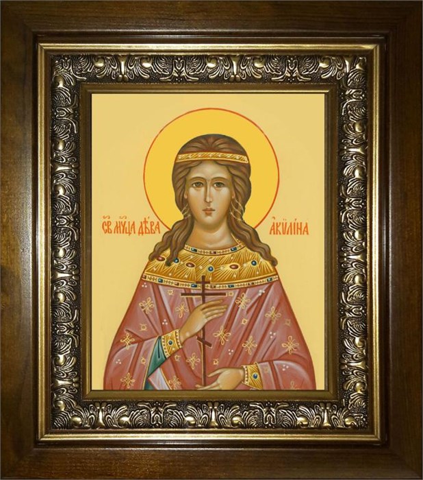 Акилина Дева 18х24 в киоте 24х30 km_25_2325
