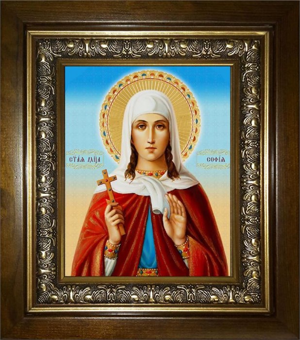 София мученица 18х24 в киоте 24х30 km_25_2383