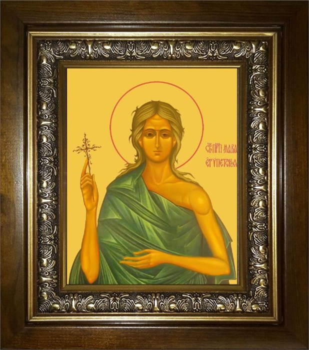 Мария Египетская, преподобная 18х24 в киоте 24х30 km_25_2387