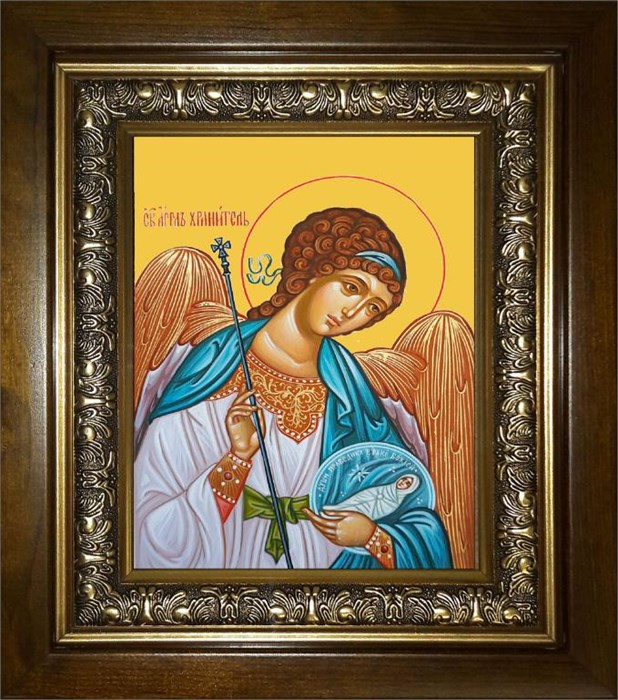 Ангел Хранитель 18х24 в киоте 24х30 km_25_2411