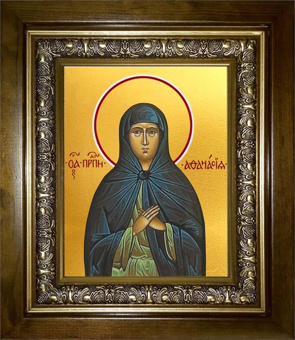 Афанасия Эгинская 18х24 в киоте 24х30 km_25_2523