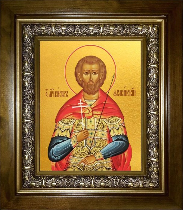 Максим (Виктор) Фракийский, мученик 18х24 в киоте 24х30 km_25_2605 - фото 91385