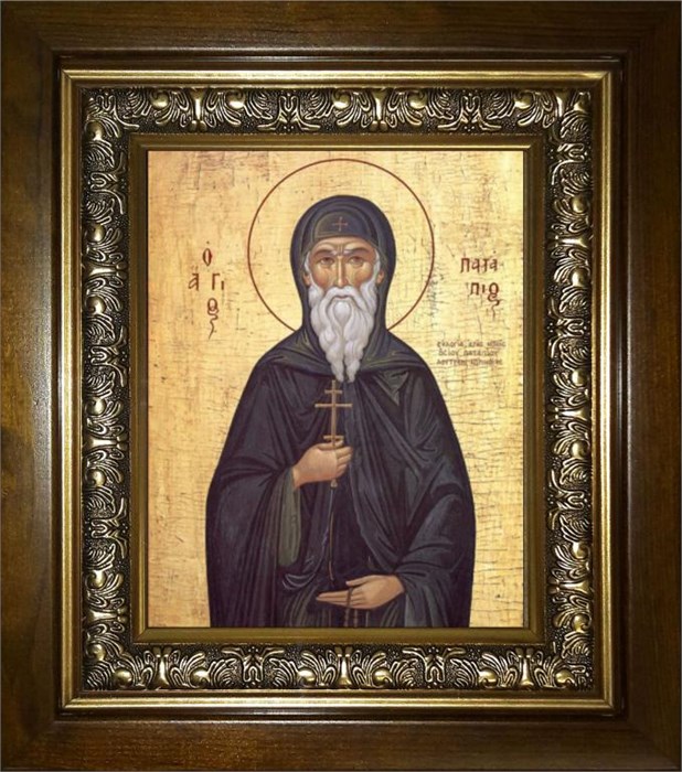 Патапий Египетский преподобный 14х18 в киоте 20х24 km_25_53