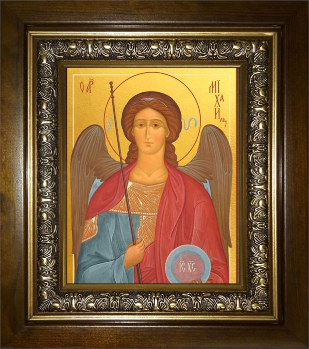 Михаил Архангел 14х18 в киоте 20х24 km_25_95