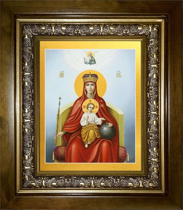 Державная икона Божией Матери 14х18 в киоте 20х24 km_25_152