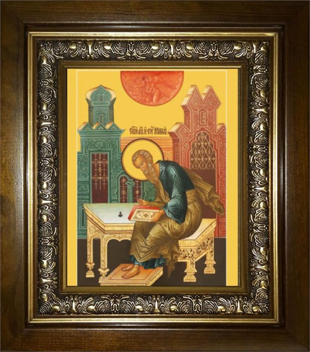 Матфей (Матвей) Апостол 14х18 в киоте 20х24 km_25_358