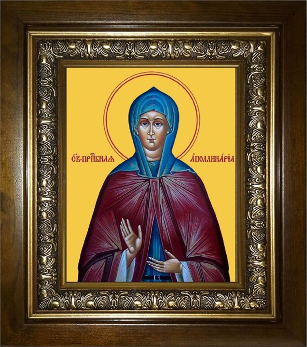 Аполлинария 14х18 в киоте 20х24 km_25_462