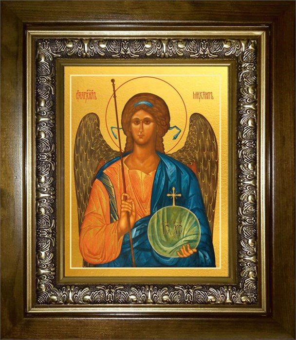 Михаил Архангел 18х24 в киоте 24х30 km_25_1436