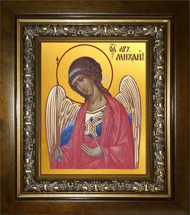 Михаил Архангел 18х24 в киоте 24х30 km_25_1441