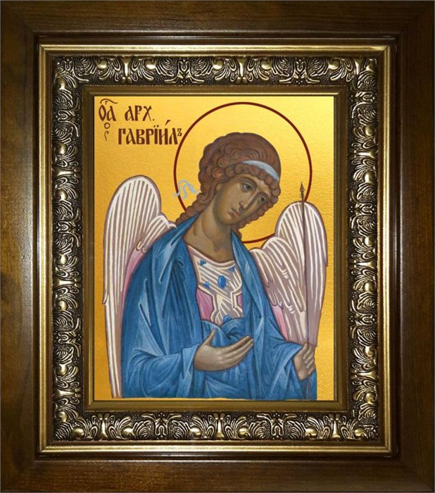 Гавриил Архангел 18х24 в киоте 24х30 km_25_1442