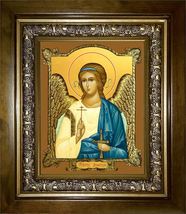 Ангел Хранитель 18х24 в киоте 24х30 km_25_1443