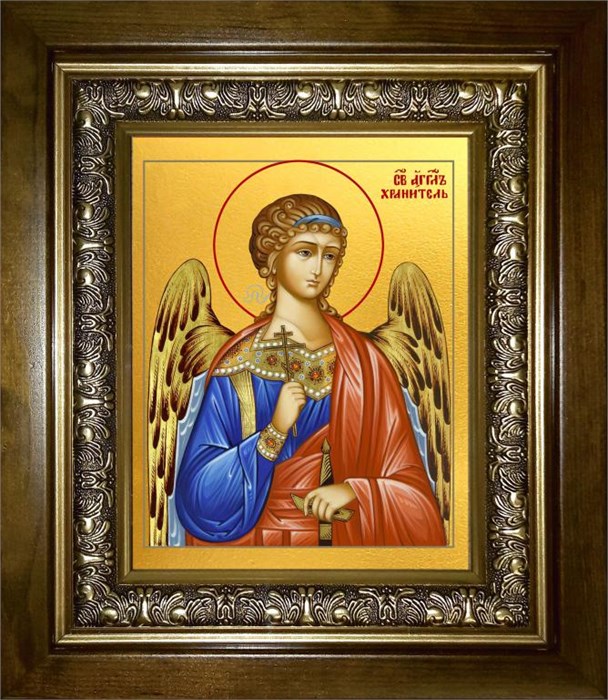 Ангел Хранитель 18х24 в киоте 24х30 km_25_1449