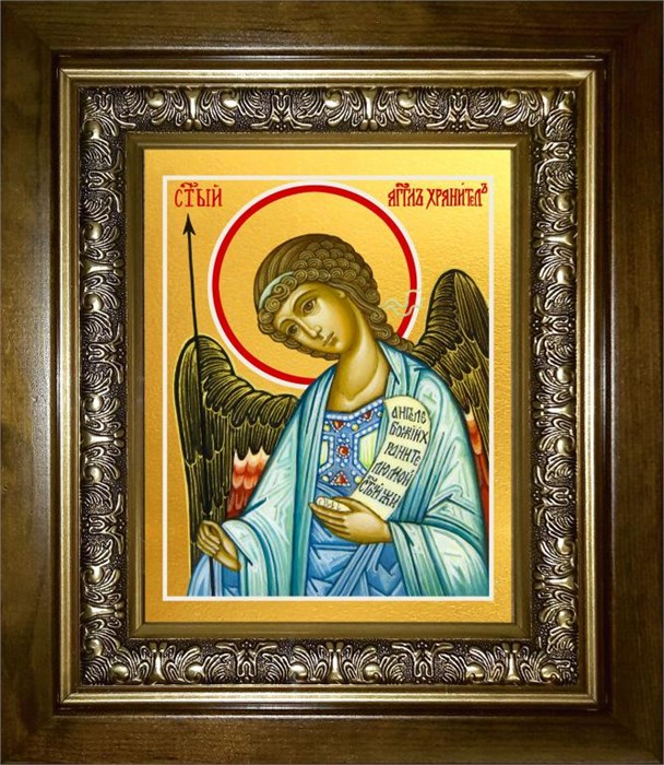 Ангел Хранитель 18х24 в киоте 24х30 km_25_1453
