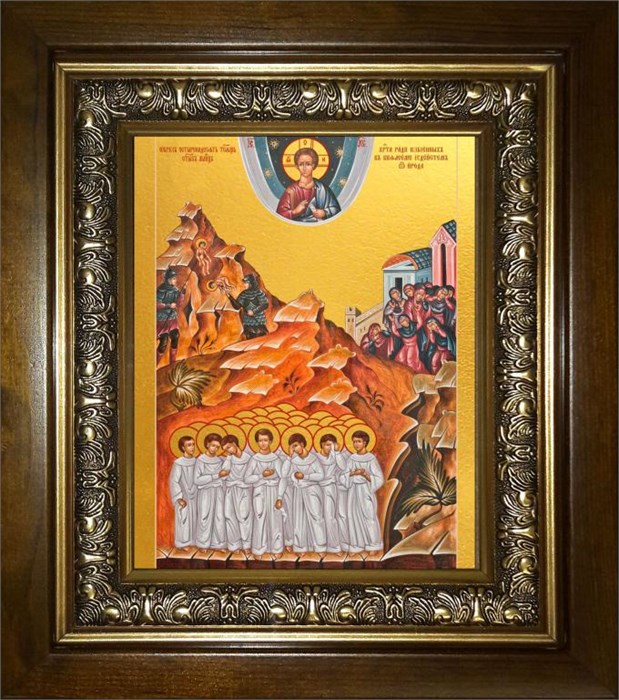 Вифлеемские младенцы мученики 18х24 в киоте 24х30 km_25_2234