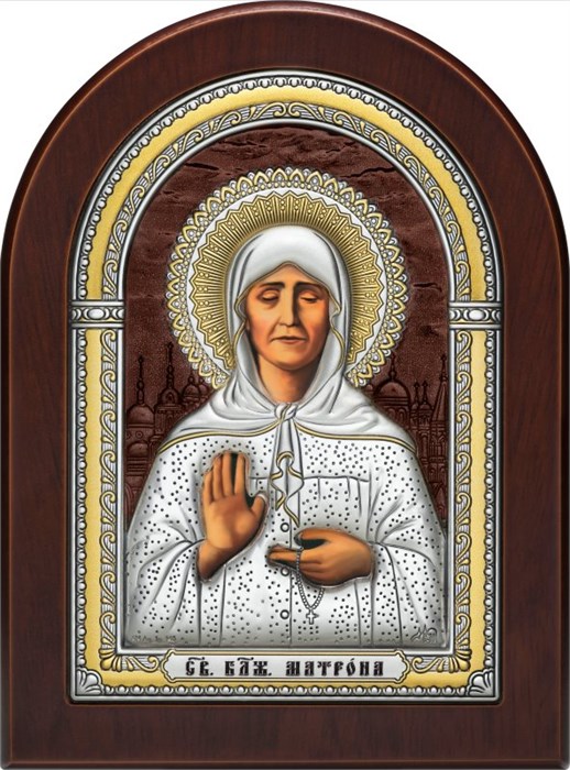 Икона Святой Блаженной Матроны Московской SIL125