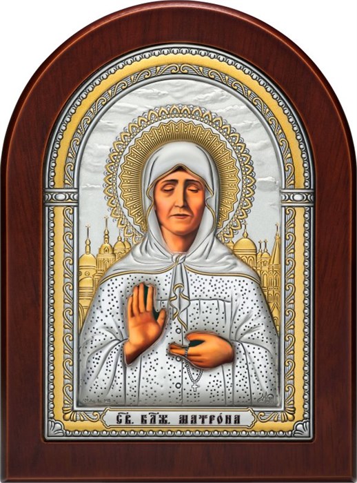 Икона Святой Блаженной Матроны Московской SIL142