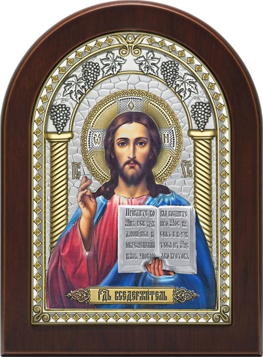 Икона Господь Благословляющий SIL164